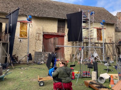 Une scène du film tournée à Château-sur-Epte